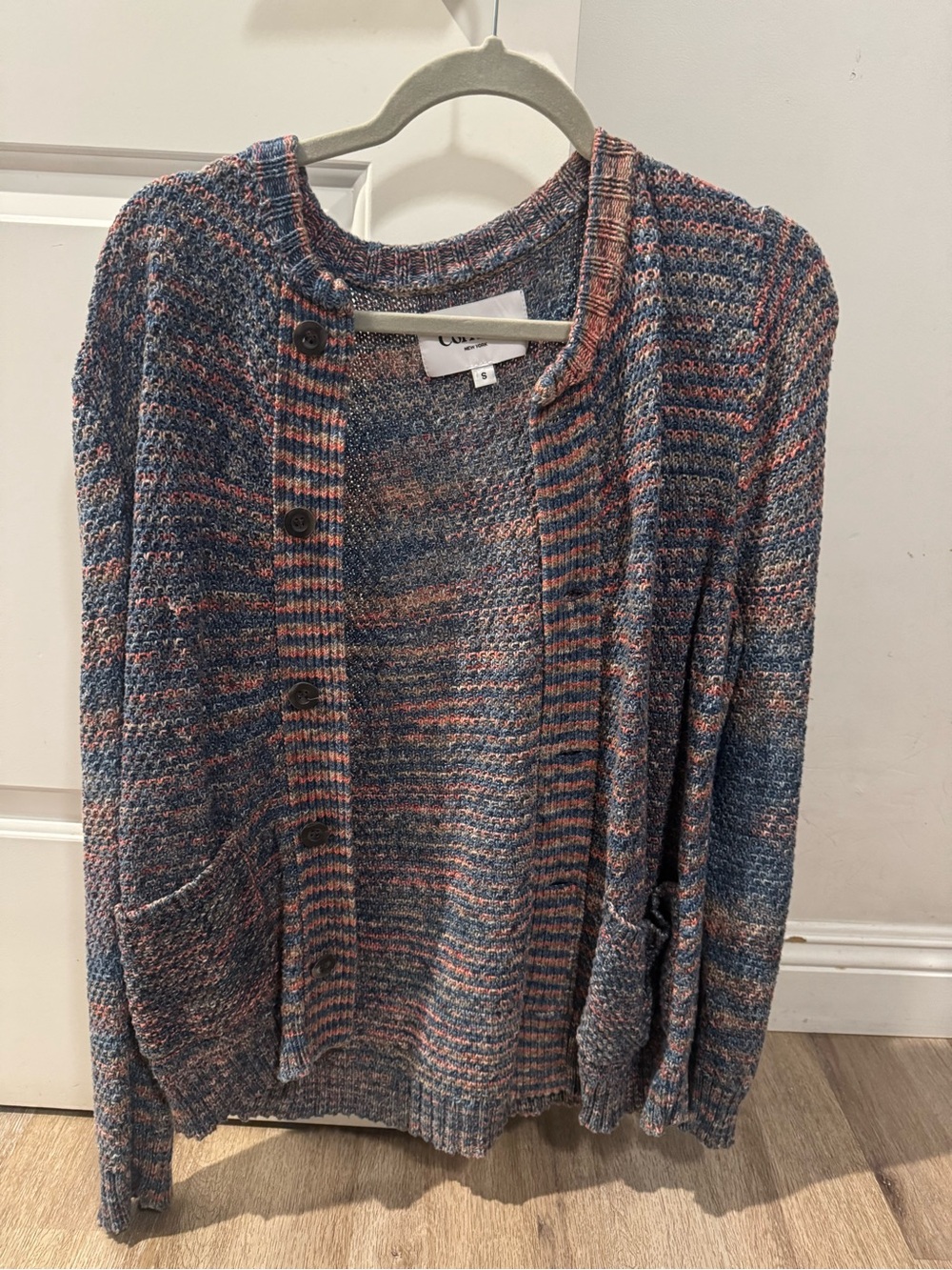 Cozy Marled Knit Sweater & Button Cardigan - Spacedye